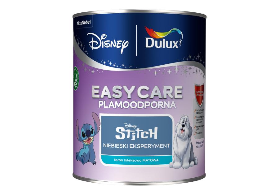 Zdjęcie: Farba lateksowa 1 L niebieski eksperyment matowa EASYCARE DISNEY