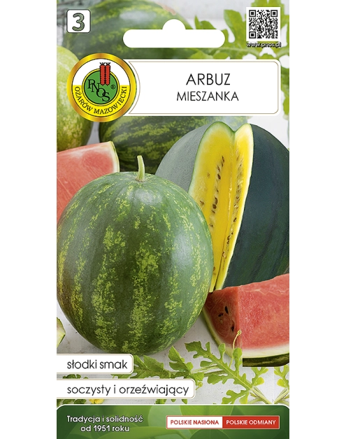 Zdjęcie: Mieszanka odmianowa Arbuz 1 g PNOS