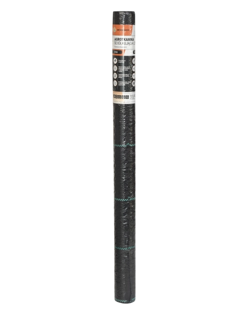 Zdjęcie: Agrotkanina pleciona czarna 1,6x10m 70g mini rolka RIM KOWALCZYK