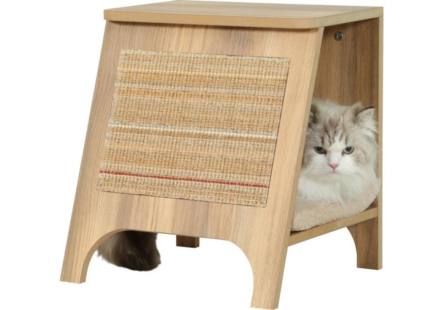 Zdjęcie: Drapak dla kota mebel 3w1 Boreal S 40x36x43,5 cm beżowy ZOLUX