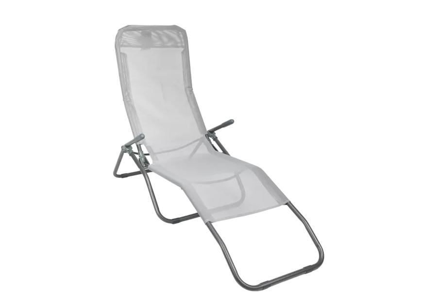 Zdjęcie: Leżak ogrodowy Bliss szary AMR IMPEX