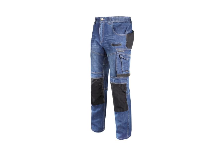 Zdjęcie: Spodnie jeansowe niebieskie stretch ze wzmocnieniem XL LAHTI PRO