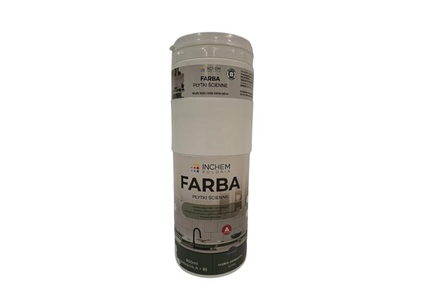 Zdjęcie: Farba Płytki ścienne, głębia antracytu, zestaw 800 ml INCHEM POLONIA
