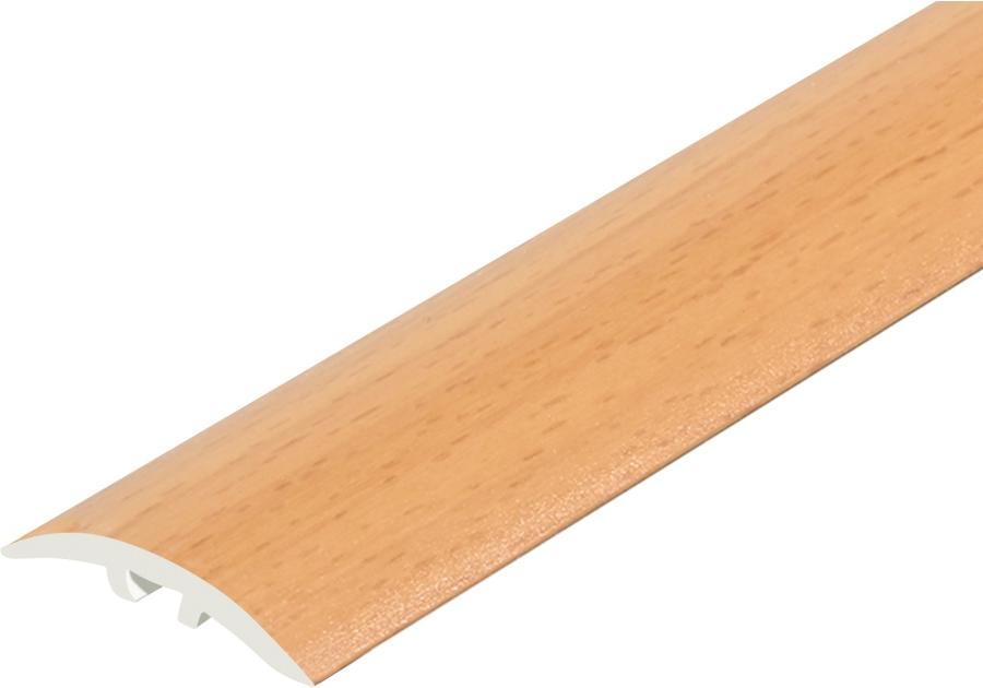 Zdjęcie: Kształtownik PVC wcisk wąski 30 mm 2w1 L= 1,80 m Buk okleina mat CEZAR