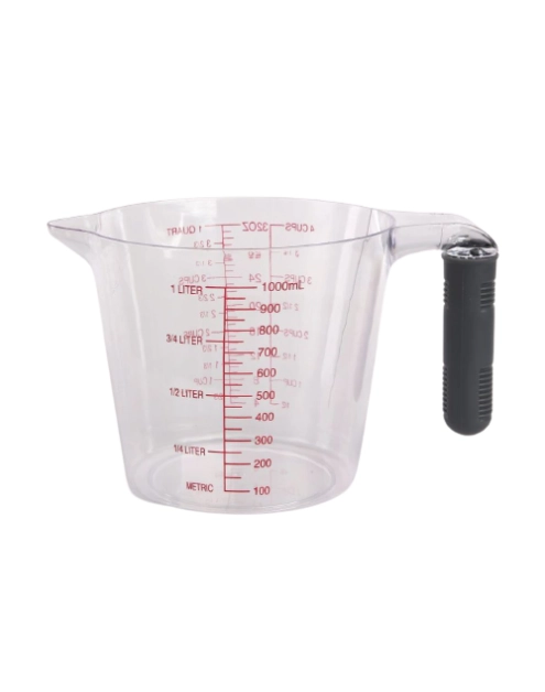 Zdjęcie: Kubek z miarką 1 L kolorowa rączka ALTOMDESIGN