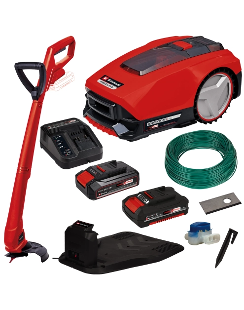 Zdjęcie: Robot koszący do trawy z podkaszarką Freelexo 350-500 4803413962 EINHELL