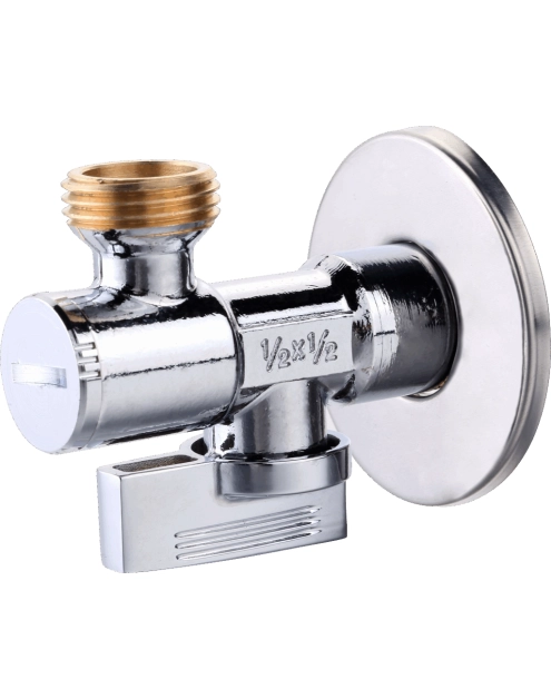 Zdjęcie: Zawór kątowy na zawieszce 1/2"x 1/2" smart z filtrem DURO