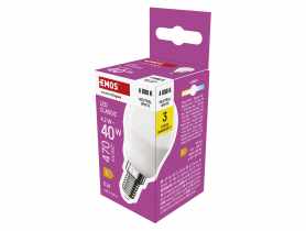 Żarówka LED Mini GLobe 4,2 W 470 lm E14 światło neutralne EMOS