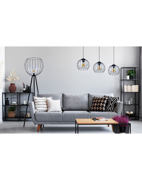 Zdjęcie: Lampa wisząca Universo black 26 1 x E27 3154 TK LIGHTING