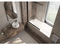 Zdjęcie: Deszczownia Titanium z baterią wannową termostatyczną DEANTE