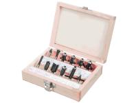 Zdjęcie: Frezy widiowe, trzpień 6 mm, zestaw 12 szt. VERTO