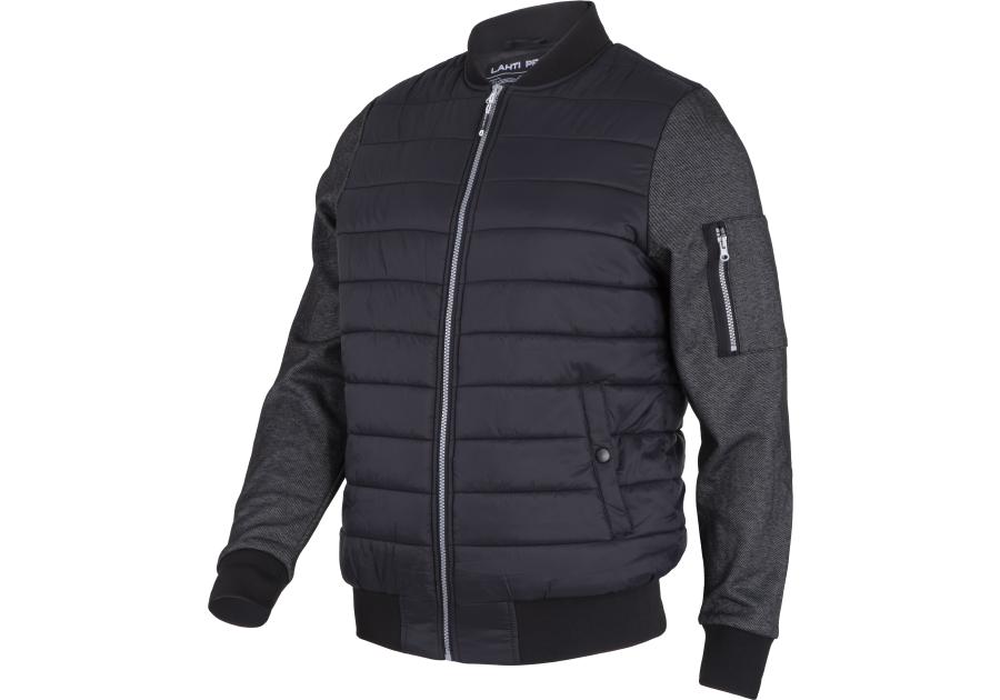 Zdjęcie: Bluza ocieplana Bomber czarna, XL, CE, LAHTI PRO