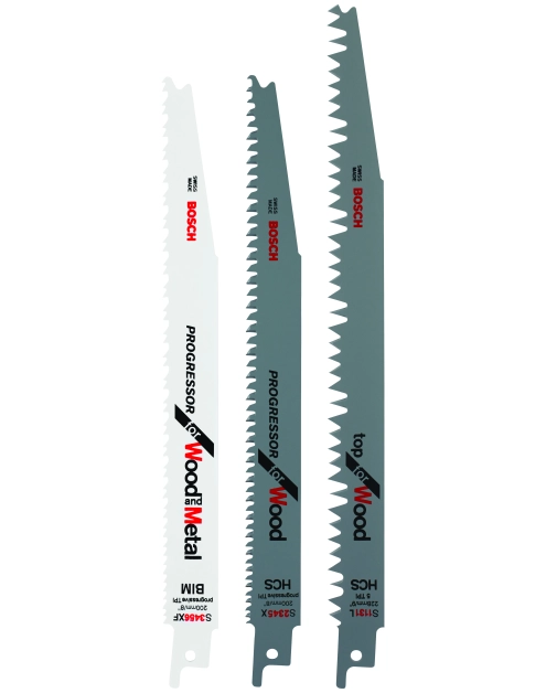 Zdjęcie: Zestaw brzeszczotów S Progressor BOSCH