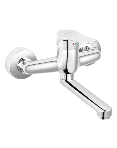 Zdjęcie: Bateria umywalkowa ścienna Isso, chrom FERRO