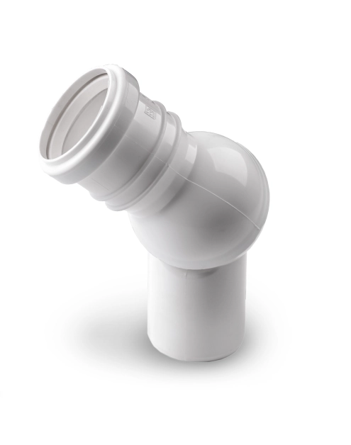 Zdjęcie: Kolano nastawne kula kanalizacyjna BI 50 Comfort PIPELIFE