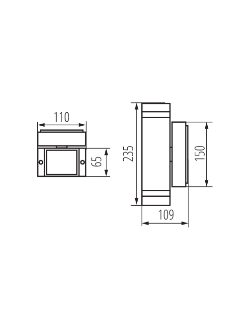 Zdjęcie: Oprawa oświetleniowa ZEW EL-235J-GR GU10 KANLUX