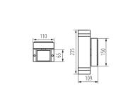 Zdjęcie: Oprawa oświetleniowa ZEW EL-235J-GR GU10 KANLUX