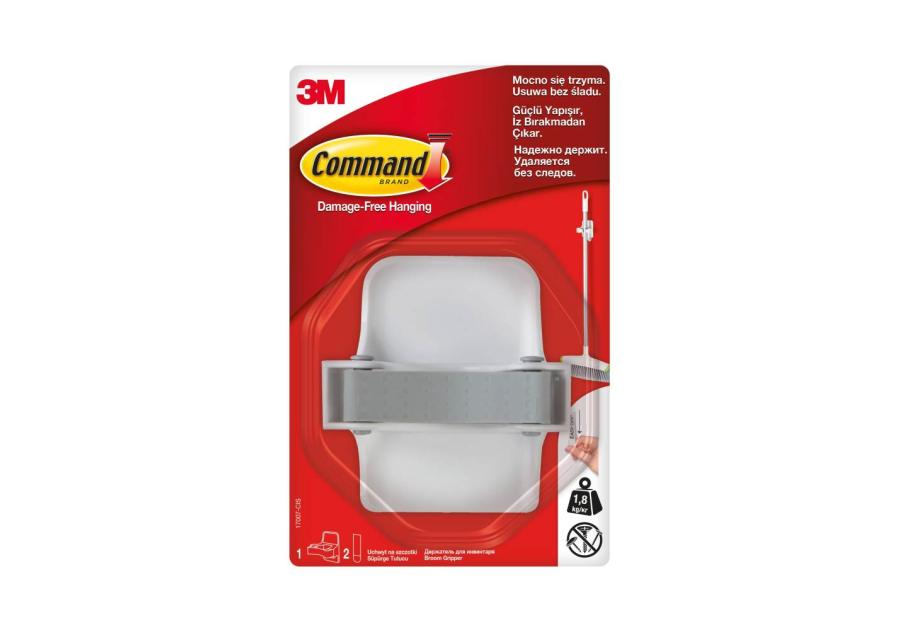 Zdjęcie: Uchwyt na szczotki - 2 paski COMMAND