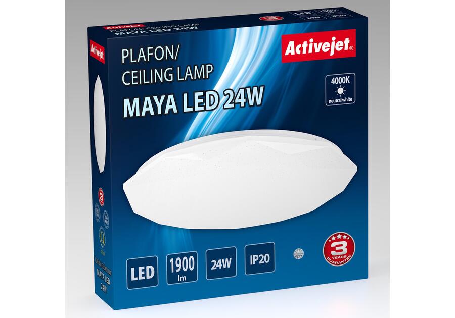 Zdjęcie: Plafon LED Aje-Maya 24W ACTIVEJET