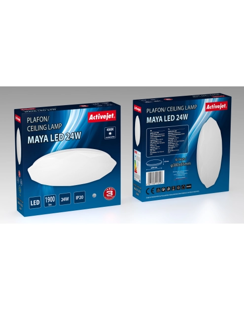 Zdjęcie: Plafon LED Aje-Maya 24W ACTIVEJET