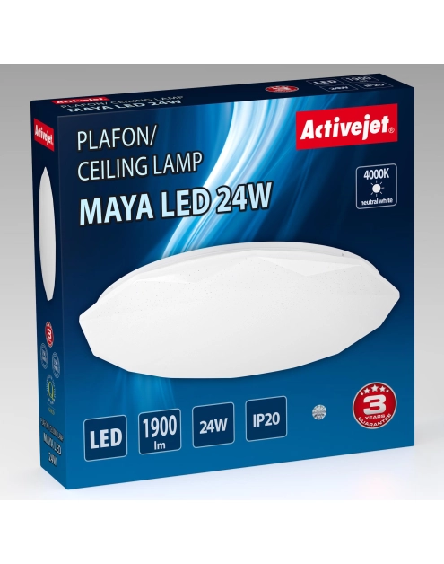 Zdjęcie: Plafon LED Aje-Maya 24W ACTIVEJET