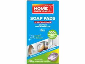Czyściki stalowe Soap Pads 6 sztuk HOME SWEET HOME