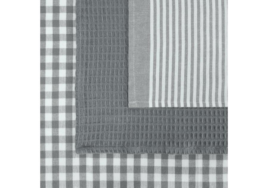 Zdjęcie: Komplet ręczników kuchennych Lucy biało - szary 50x70 cm EUROFIRANY