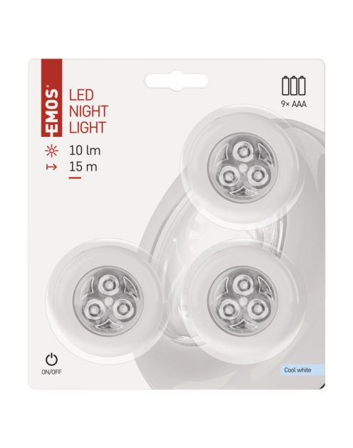 Zdjęcie: Latarka 3 LED 3x AAA EMOS