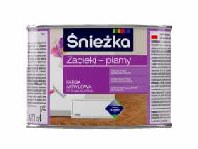 Farba na zacieki i plamy biały 0,4L ŚNIEŻKA