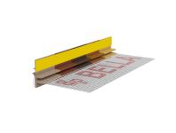 Zdjęcie: Listwa PVC BP13 Midi L300 9/3 sosna, dylatacyjna, z siatką i z uszczelką BELLA PLAST