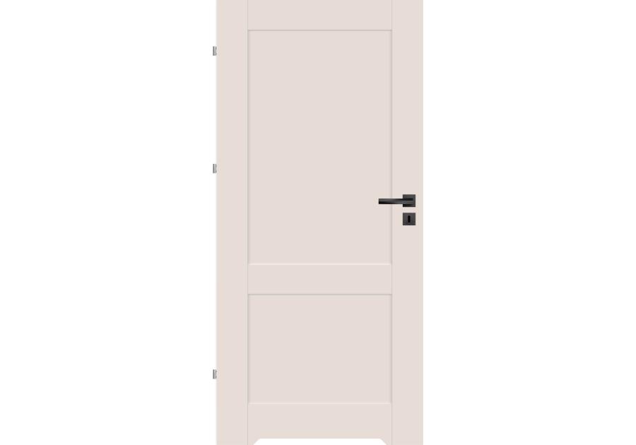 Zdjęcie: Drzwi wewnętrzne Giza 60L kaschmir, pełne, podcięcie NAWADOOR