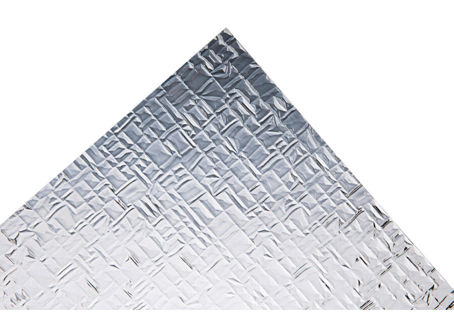 Zdjęcie: Szkło polistyren grubość 2,3 mm 120x64 cm struktura pyramid przezroczysta SCALA