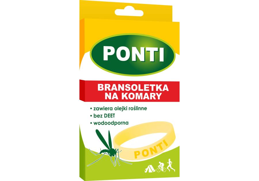 Zdjęcie: Bransoletka na komary PONTI