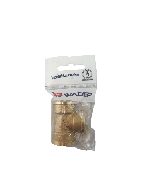 Zdjęcie: Trójnik mosiężny - 1/2" WADEP