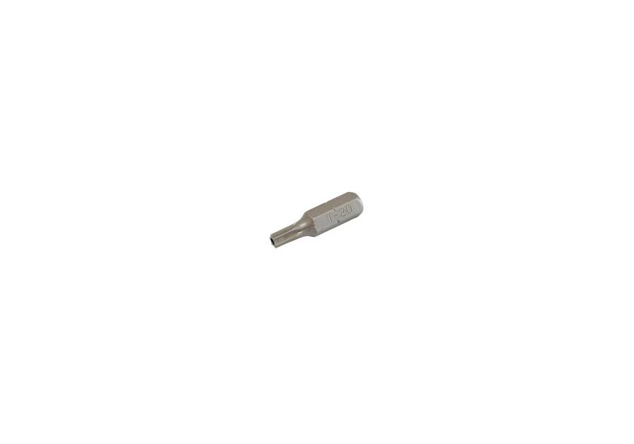 Zdjęcie: Końcówka 1/4 Torx  z otworem T20 -25 mm - 10 szt. PROLINE