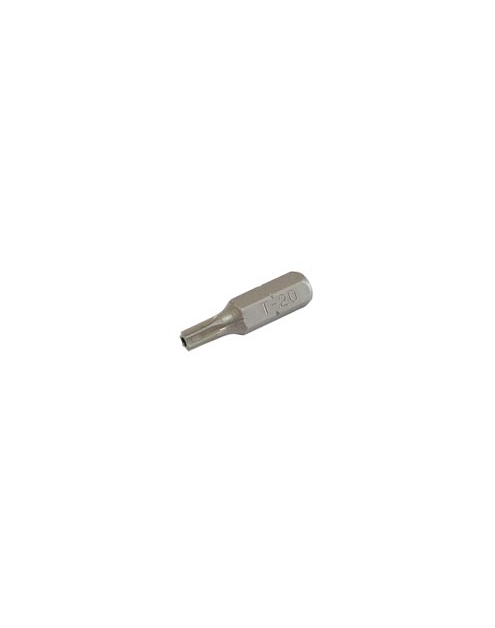 Zdjęcie: Końcówka 1/4 Torx  z otworem T20 -25 mm - 10 szt. PROLINE