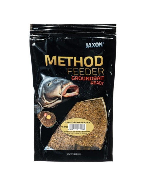 Zdjęcie: Zanęta method feeder ready 750 g fermentowana kukurydza JAXON