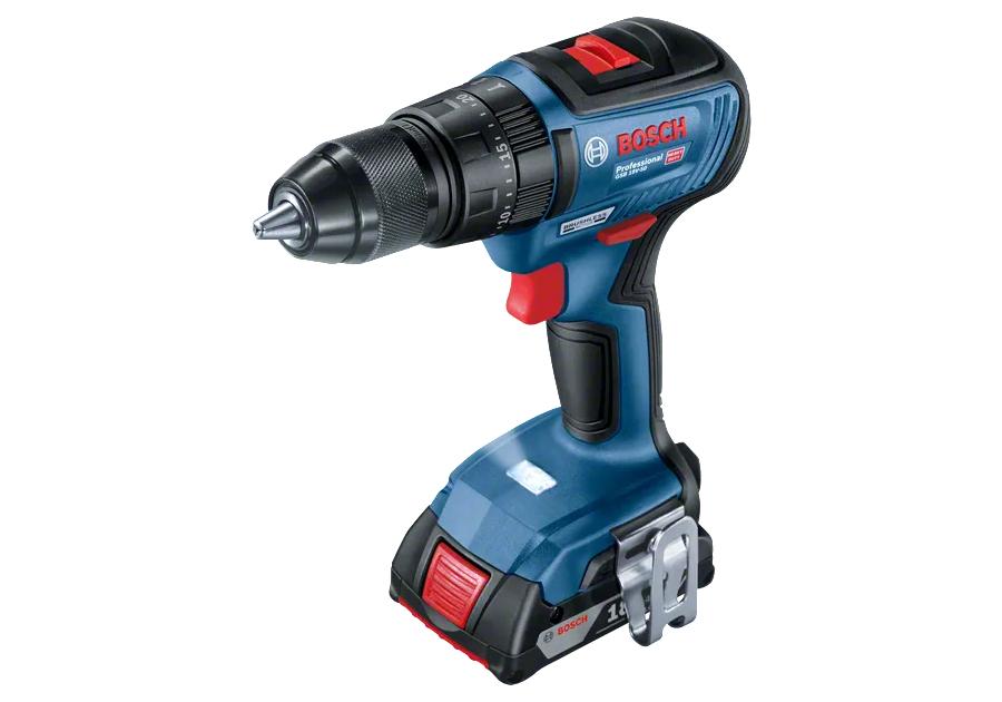 Zdjęcie: Wiertarko-wkrętarka udarowa akumulatorowa Pro Heavy Duty GSB 18V-50 BOSCH