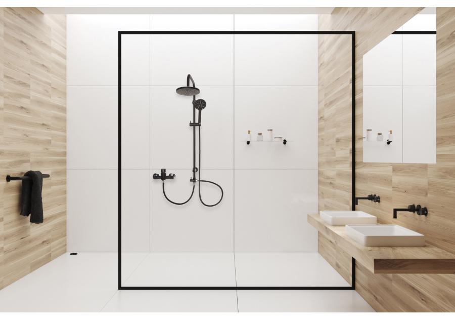 Zdjęcie: Deszczownia Black czarna INVENA