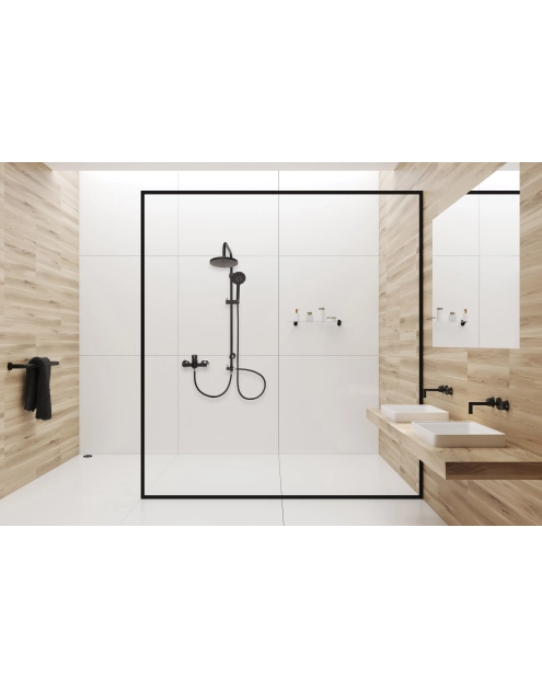 Zdjęcie: Deszczownia Black czarna INVENA