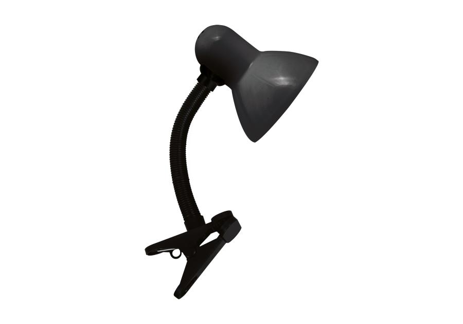 Zdjęcie: Lampka biurkowa Tola E27 Clip kolor czarny max 40 W STRUHM