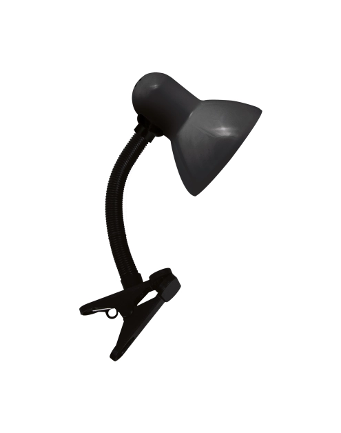 Zdjęcie: Lampka biurkowa Tola E27 Clip kolor czarny max 40 W STRUHM