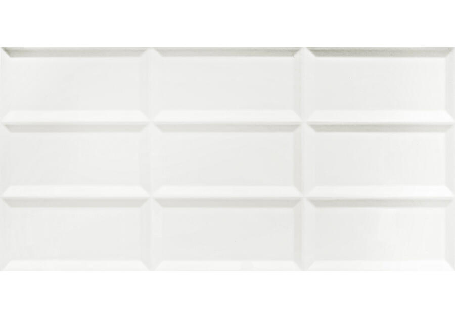 Zdjęcie: Płytka ścienna glazura White Babilon Shiny 30x60 cm NETTO