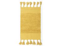 Zdjęcie: Dywan bawełniany z frędzlami 60x100 cm żółty MULTI-DECOR