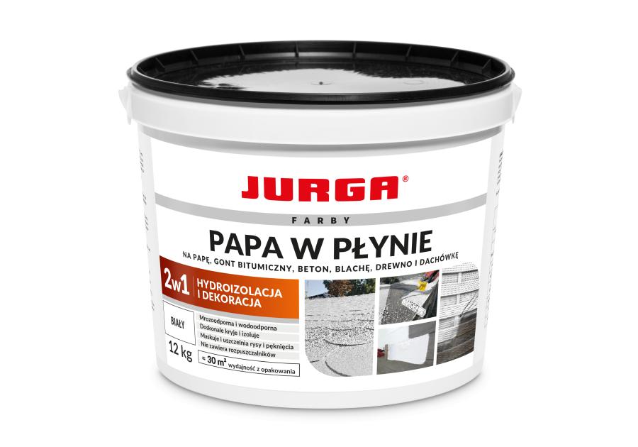 Zdjęcie: Papa w płynie, biały 7 kg JURGA