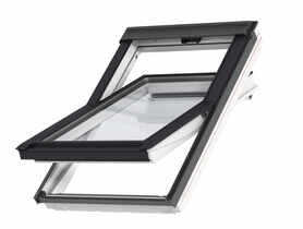 Okno GLU 0064B drewniano-poliuretanowe otwierane od dołu, 78x98 cm VELUX