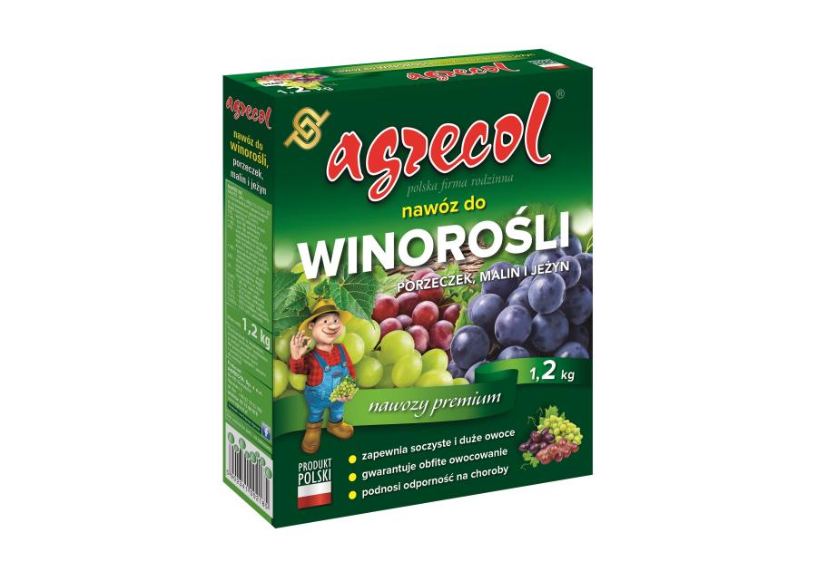 Zdjęcie: Nawóz do winorośli, porzeczek, malin i jeżyn 1,2kg  AGRECOL