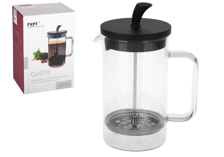 Zdjęcie: Zaparzacz do kawy, herbaty Gusto 600 ml 81469 RAVI