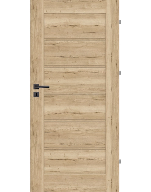 Zdjęcie: Drzwi wewnętrzne Seres 90P dąb halifax, pełne NAWADOOR
