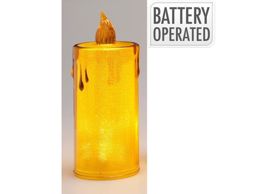 Zdjęcie: Świeca led 125 mm bursztynowy KOOPMAN